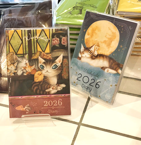 猫のダヤン/ジオラマクロック(ネズミパン) 猫のダヤン/ジオラマクロック(ネズミパン) 猫のダヤン 40周年展